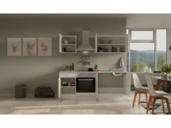 Flex-Well Classic Küchenzeile Wito 210 cm Weiß