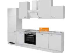 Flex-Well Classic Küchenzeile Wito 280 cm Weiß