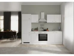 Flex-Well Classic Küchenzeile Wito 270 cm Weiß