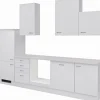 Flex-Well Classic Küchenzeile Wito 280 cm ohne E-Geräte Weiß