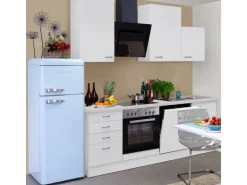 Flex-Well Classic Küchenzeile Wito 220 cm Weiß