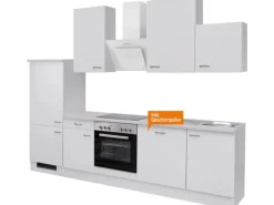 Flex-Well Classic Küchenzeile Wito 280 cm Weiß