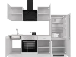 Flex-Well Classic Küchenzeile Wito 220 cm Weiß