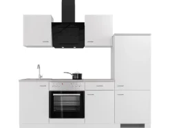 Flex-Well Classic Küchenzeile Wito 220 cm Weiß