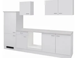 Flex-Well Classic Küchenzeile Wito 270 cm ohne E-Geräte Weiß