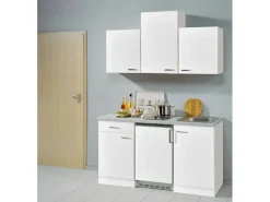 Flex-Well Classic Küchenzeile Wito 150 cm Weiß