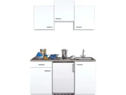Flex-Well Classic Miniküche Wito 150 cm Weiß