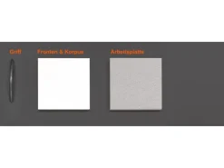 Flex-Well Classic Musterpaket Küchenzeile Wito Weiß