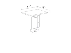Flex-Well Exclusiv Geschirrspüler-Paket vollint. Lund Lichtgrau glanz-Rauchgrau