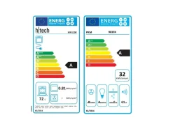Flex-Well Exclusiv Küche 1601-005sWs Lund 210cm Lichtgrau glänzend -Rauchgrau