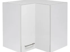 Flex-Well Exclusiv Küchen-Eck-Hängeschrank Joelina 60 x 60 cm Weiß
