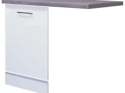 Flex-Well Exclusiv Küchen-Geschirrspüler-Paket vollintegriert Joelina Weiß