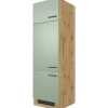 Flex-Well Exclusiv Küchen-Geräteschrank Cara 60x200cm Schilfgrün matt-Artisan E.