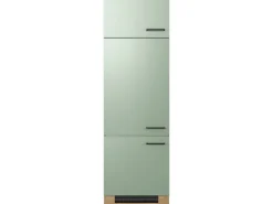 Flex-Well Exclusiv Küchen-Geräteschrank Cara 60x200cm Schilfgrün matt-Artisan E.