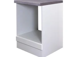 Flex-Well Exclusiv Küchen-Herdumbauschrank Joelina 60 cm Weiß
