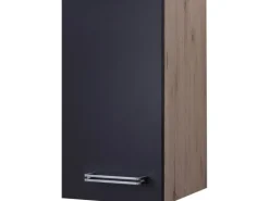 Flex-Well Exclusiv Küchen-Hängeschrank Lara 30 cm Anthrazit-San Remo Eiche