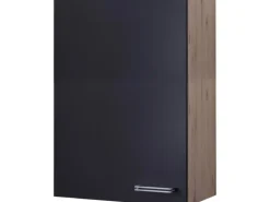 Flex-Well Exclusiv Küchen-Hängeschrank Lara 60x89cm Anthrazit-San Remo Eiche
