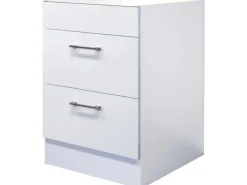 Flex-Well Exclusiv Küchen-Kochstellenschrank Joelina 60cm ohne Arbeitsplatte W.