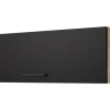 Flex-Well Exclusiv Küchen-Kurz-Oberschrank Capri 100x32cm Schwarz-Endgrain Oak
