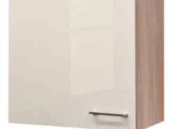 Flex-Well Exclusiv Küchen-Oberschrank Orlando 60x55cm Kaschmir Gl.-Sonoma Eiche
