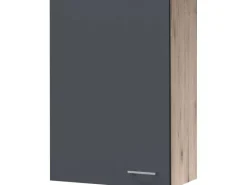 Flex-Well Exclusiv Küchen-Oberschrank groß Morena 60x89cm Basaltgrau-San Remo