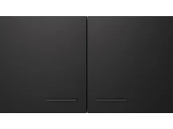 Flex-Well Exclusiv Küchen-Oberschrank Capri 100 cm Schwarz Matt-Endgrain Oak