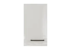 Flex-Well Exclusiv Küchen-Oberschrank Lund 30x55cm Lichtgrau glänzend-Rauchgrau