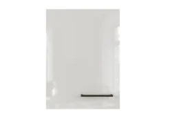 Flex-Well Exclusiv Küchen-Oberschrank Lund 40x55cm Lichtgrau glänzend-Rauchgrau