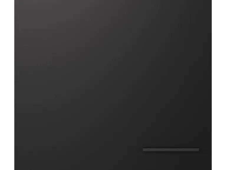 Flex-Well Exclusiv Küchen-Oberschrank Capri 60x 55cm Schwarz Matt-Endgrain Oak