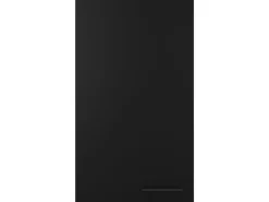 Flex-Well Exclusiv Küchen-Oberschrank Capri 50x 89cm Schwarz Matt-Endgrain Oak