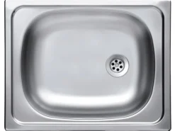 Flex-Well Exclusiv Miniküche Lund 100 cm Lichtgrau glänzend-Rauchgrau