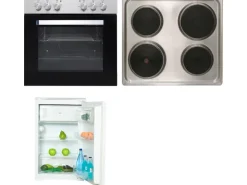 Flex-Well Küchengeräte-Set 1 mit Einbauherd und Einbaukühlschrank
