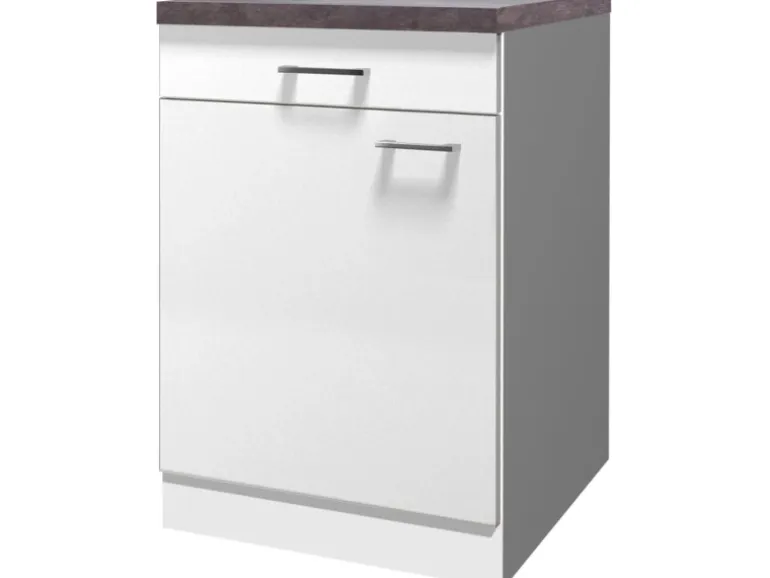 Flex-Well Küchen-Unterschrank mit Arbeitsplatte Lucca 60 cm