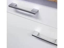 Flex-Well Küchenzeile Florida 280 cm Weiß Matt - Sonoma Eiche