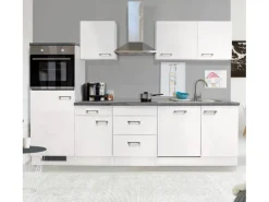 Flex-Well Küchenzeile Joelina 280 cm Weiß