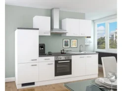 Flex-Well Küchenzeile Joelina 270 cm Weiß
