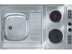 Flex-Well Miniküche Pantry 100 cm Weiß