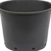 Floraworld Pflanzcontainer Comfort 45 Liter Ø 50 cm Schwarz