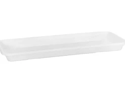 Florus Pflanzkasten-Untersetzer Universal 40 cm weiß