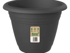 Florus Pflanztopf Mediterran Campana Fiore Alessia Ø 39 cm Anthrazit