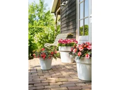 Florus Pflanztopf Paris Ø 30  mint grün