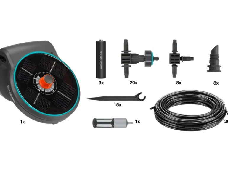 Gardena Solar-Bewässerung Aqua Bloom Set