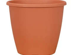 Geli Blumentopf Nevada ca. Ø 12 cm Kunststoff Terracotta