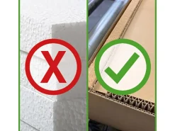 Germania Hochschrank Arcena 1393 Graphit 30 cm x 190 cm x 34 cm