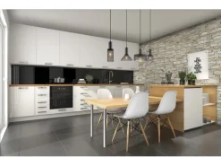 Globo Hängeleuchte Jedd Schwarz 4-flammig