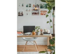 Globo Hängeleuchte Leona Schwarz Ø 30 cm