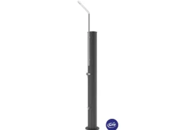 Gre Solardusche Aluminium 30 l Schwarz