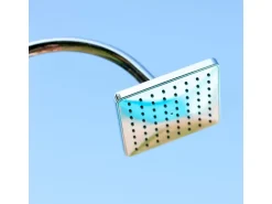 Gre Solardusche aus Aluminium 18 l Schwarz