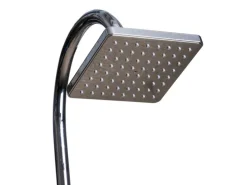 Gre Solardusche aus Aluminium 18 l Schwarz