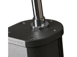 Gre Solardusche aus Aluminium 18 l Schwarz